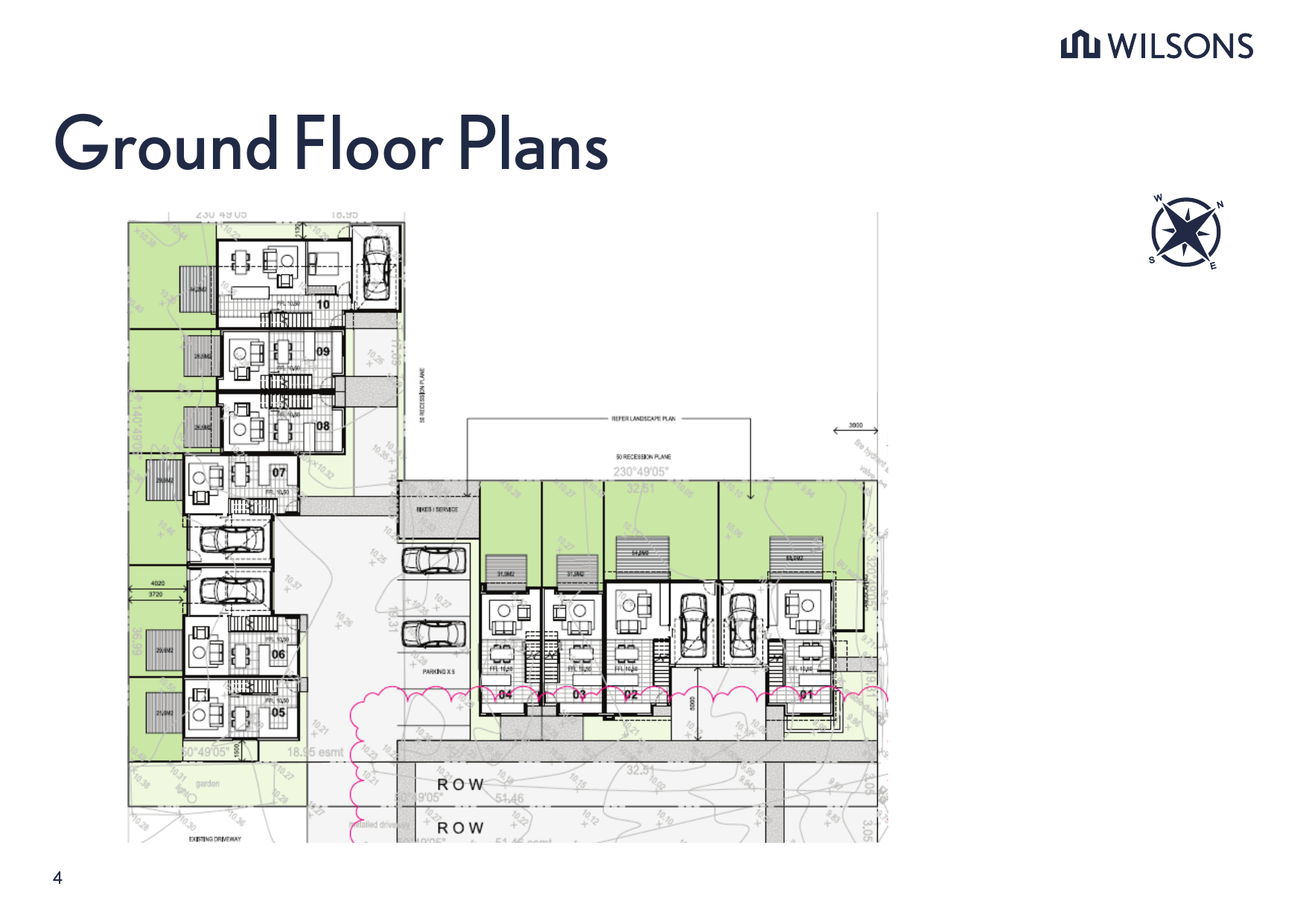 Ground floor plans