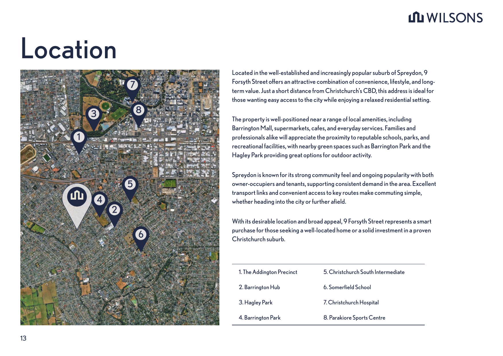 9 Forsyth Street location map, Spreydon